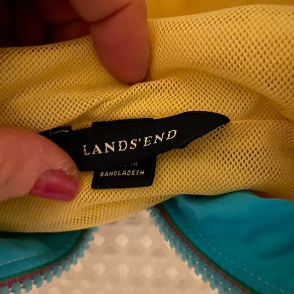 Lands End Pullover Rain Jacket Size Jr large- - Picture 6 of 7